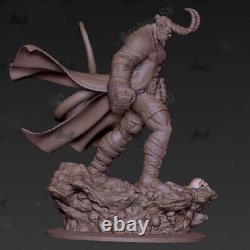 Kit de modèle de figurine Hellboy 3D de 42 cm non peint et non assemblé, échelle 1/6