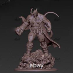 Kit de modèle de figurine Hellboy 3D de 42 cm non peint et non assemblé, échelle 1/6