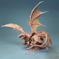 Kit de modèle de figurine Tiamat 3D à imprimer non peint et non assemblé H 22/30/35cm