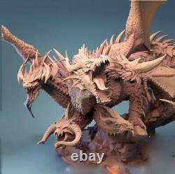 Kit de modèle de figurine Tiamat 3D à imprimer non peint et non assemblé H 22/30/35cm