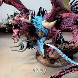 Kit de modèle de figurine Tiamat 3D à imprimer non peint et non assemblé H 22/30/35cm