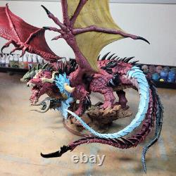 Kit de modèle de figurine Tiamat 3D à imprimer non peint et non assemblé H 22/30/35cm