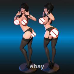 Kit de modèle de figurine en résine 3D non peinte Sexy Elvira 1/6 30cm 12 pouces Cassandra Peterson