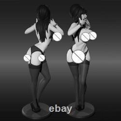 Kit de modèle de figurine en résine 3D non peinte Sexy Elvira 1/6 30cm 12 pouces Cassandra Peterson