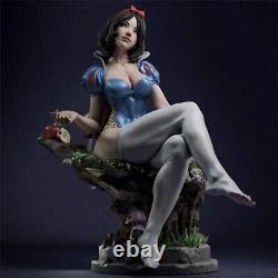 Kit de modèle de figurine en résine GK Snow White Girl NSFW non peint non assemblé NOUVEAU Jouets