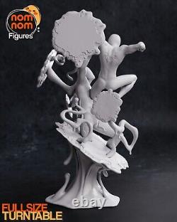 Kit de modèle en résine de figurine d'art de fan de Miguel Morale imprimé en 3D à 12k non peint et non assemblé