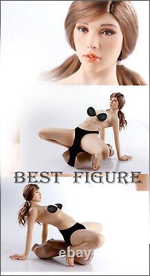 Kit de résine de modèle de figure statue de femmes sexy réelle Alice avec poupée homme ro084