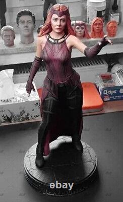 La sorcière écarlate Wanda Kit de modèle de figure d'impression 3D non peint non assemblé Kit de garage