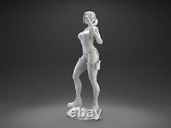 Lara Croft, Fille Sexy Modèle d'Impression 3D Kit de Figurine en Résine Non Peinte et Non Assemblée GK