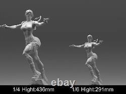 Lara Croft, Fille Sexy, Modèle en Résine 3D Imprimée non-peinte et non-assemblée, Figure NSFW