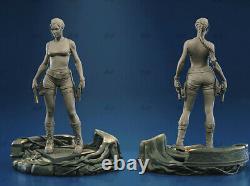 Lara Croft Modèles Gk Non Peints Chiffres D'action Imprimés 3d Kits De Résine Vierge 13''h