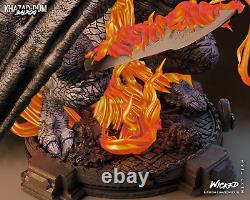 Le Balrog De Moria Statue Lord Of The Rings Fellowship Resin Model Kit Wicked