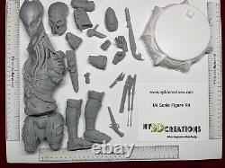 Le Predator Elder Fan Art Resin Model Kit 1/6 1/8 Échelle