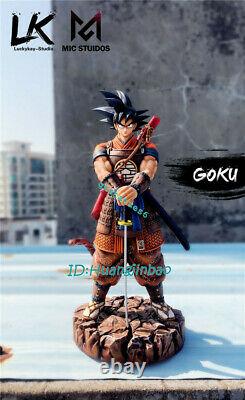 Lk Studio Dragon Ball Son Goku Résine Figure Samurai Suit Modèle Peint Pré-commande