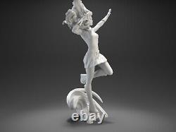 Maquette de Figurine 3D Imprimée de Jean Grey Fille Sexy Non Peinte Non Assemblée en Résine GK
