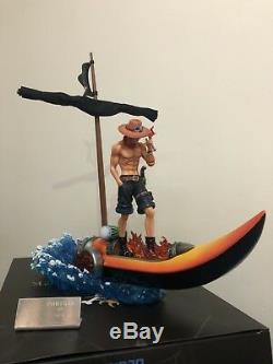 Mobius One Piece Portgasd Ace Sculpture Figure Modèle En Résine Statue