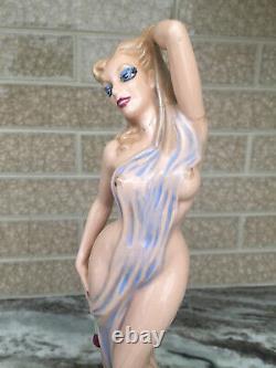 Modèle De Porcelaine Statue Femme Sexy Porcelaine 11 Pouces Tall