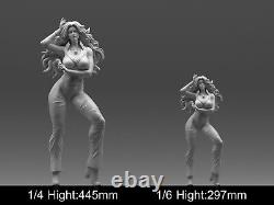 Modèle de kit en résine imprimée en 3D non peinte et non assemblée de Dazzler, femme sexy, pour bricoleurs (DIY) GK.