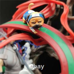 Naruto Hatake Kakashi Sharingan Action Figure Gk Model Statue Eight Ren Dog 39cm