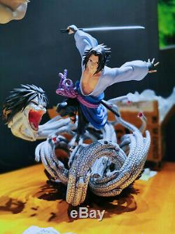 Naruto Uchiha Sasuke Painted Modèle Statue Ryu Replica En Stock Résine Figure Hot
