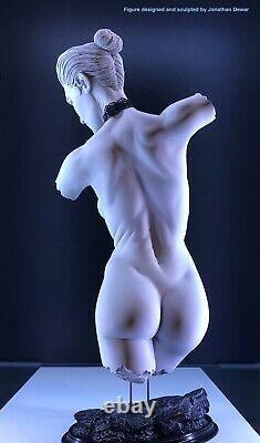 Nu Érotique Femelle Torso Statue Jaydee Modèles Sculpture Jonathan Dewar