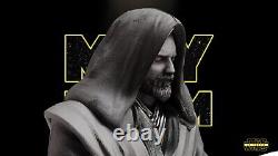 Obi Wan Kenobi Ewan Mcgregor Bust Star Wars Resin Modèle Kit