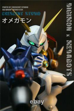 Omegamon Statue Resin Figure Digimon Monstre Modèle Gk Crescent-studio Nouveau