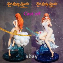 One Piece Nami Resin Figure Model Painted Statue Pré-commande Hot Body Cast Off Gk