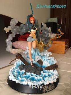 One Piece Nami Résine Modèle Gk Peint Pop Anime Figure Le Chapeau De Paille Pirates Hot