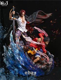 One Piece Shanks & Luffy Statue Resin Figure Model Gk Mr. J Studios Prévente
