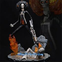 Pjmq One Piece Brook Resin Figure Model Painted Statue In Stock Ghost Rider Hot
