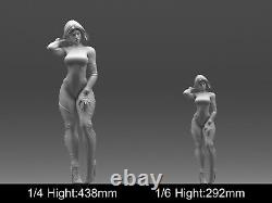 RAVEN Fille Sexy Modèle d'impression 3D Kit Figurine Non peinte Non assemblée Résine GK NSFW