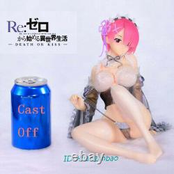 Re Zero Ram Modèle De Résine De Statue Peint Anime Sexy Fille Rabattre Figure En Stock