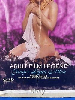 Reznhedz Présente La Légende Du Film Adulte Ginger Lynn Allen 1/8 Échelle Resin Model Kit