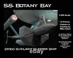 S. S. Botany Bay 1/350 Scale Sous-light Sleeper Ship Model Kit 18sfp30
