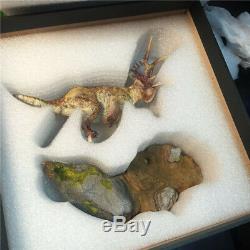 Scène Diabloceratops Statue Dinosaur Figure Modèle Animal Jouet Collectordecor Cadeau