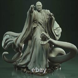 Seigneur Voldemort Figurine 3D à imprimer non peinte Modèle GK Kit vierge 23cm Nouveau Jouet Stock