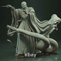 Seigneur Voldemort Figurine 3D à imprimer non peinte Modèle GK Kit vierge 23cm Nouveau Jouet Stock