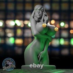Sexy Daphne Buste Nsfw 9.2 Scooby-doo Figurine Modèle De Résine Personnalisée Kit Bricolage Peinture