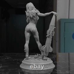 Sexy Elle Hulk Avec Missile 13 Figure Modèle De Résine Personnalisé Kit Bricolage Peinture Statue