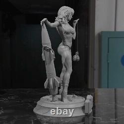 Sexy Elle Hulk Avec Missile 13 Figure Modèle De Résine Personnalisé Kit Bricolage Peinture Statue