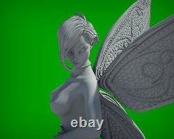 Sexy Tinkerbell Statue Resin Modèle Gk Collections 1/6 Fan Art