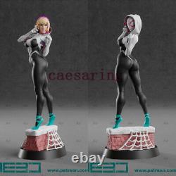 Spider-Gwen Impression 3D Modèle de figurine non peint GK Blank Kit Nouveau Jouet Chaud en Stock