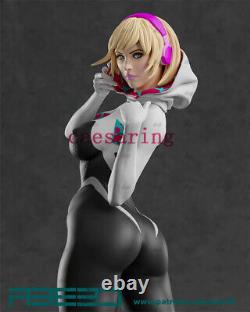 Spider-Gwen Impression 3D Modèle de figurine non peint GK Blank Kit Nouveau Jouet Chaud en Stock