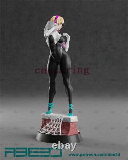 Spider-Gwen Impression 3D Modèle de figurine non peint GK Blank Kit Nouveau Jouet Chaud en Stock