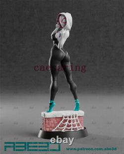 Spider-Gwen Impression 3D Modèle de figurine non peint GK Blank Kit Nouveau Jouet Chaud en Stock