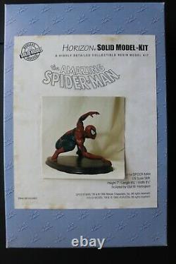 Spider-man Kit Modèle Solide Par Horizon/ Rare/ Neuf Dans La Boîte/ Grande Échelle 1/5e / Oop