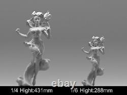 SuperGirl Femme Sexy Modèle d'impression 3D Kit de montage Figurine en résine Non peinte Non assemblée GK
