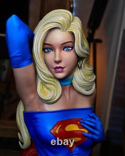 Supergirl 1/8 1/6 Kit de modèle de figurine d'impression 3D Non peint Non assemblé Kits de garage