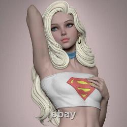 Supergirl 1/8 1/6 Kit de modèle de figurine d'impression 3D Non peint Non assemblé Kits de garage